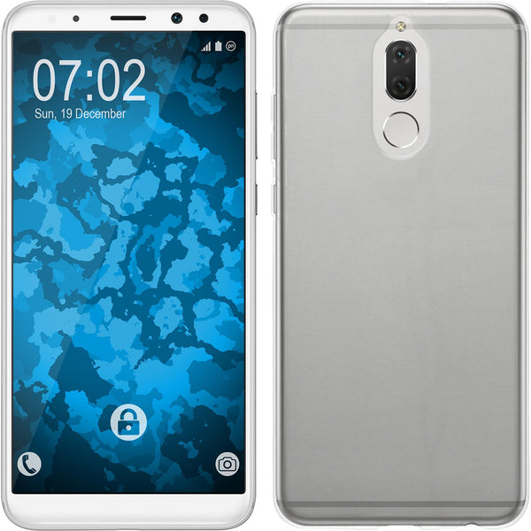 PhoneNatic Case kompatibel mit Huawei Mate 10 Lite - Crystal Clear Silikon Hülle transparent Cover