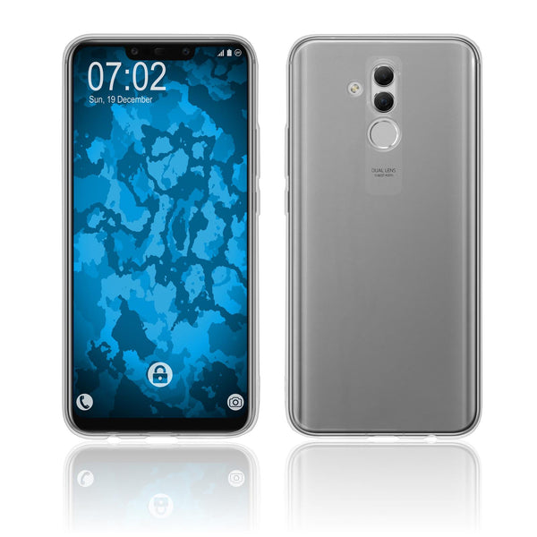 PhoneNatic Case kompatibel mit Huawei Mate 20 Lite - Crystal Clear Silikon Hülle transparent Cover