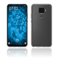 PhoneNatic Case kompatibel mit Huawei Mate 30 Lite - Crystal Clear Silikon Hülle transparent Cover