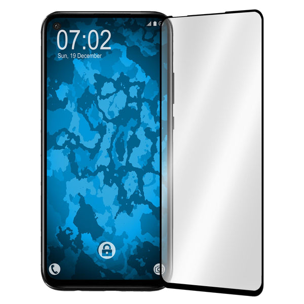 2 x Huawei Mate 30 Lite Glas-Displayschutzfolie klar full-sc