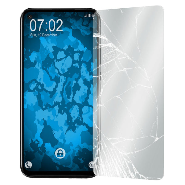 2 x Huawei Mate 30 Lite Glas-Displayschutzfolie klar