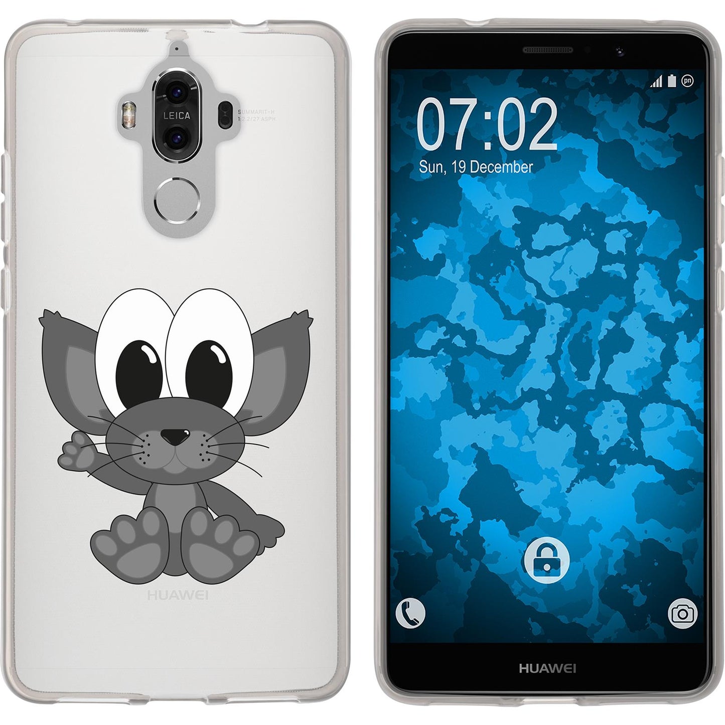 Mate 9 Silikon-Hülle Cutiemals M5 Case