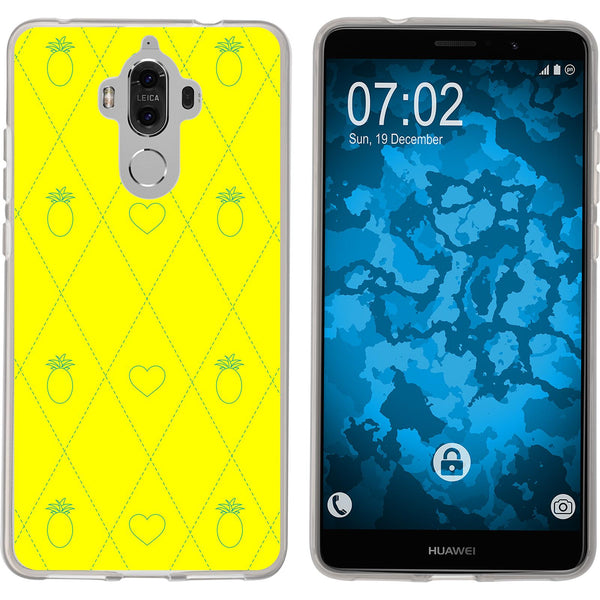 Mate 9 Silikon-Hülle Sommer Ananas M1 Case