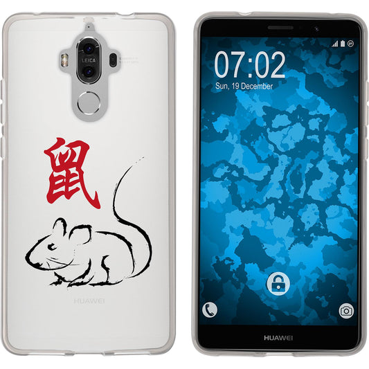 Mate 9 Silikon-Hülle Tierkreis Chinesisch M1 Case