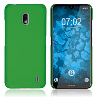 Hardcase für  Nokia 2.2 gummiert grün