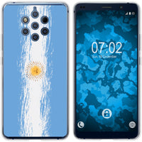 Nokia 9 PureView Silikon-Hülle WM Argentinien M1 Case