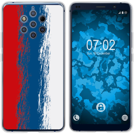 Nokia 9 PureView Silikon-Hülle WM Russland M9 Case