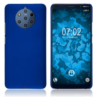 Hardcase für  Nokia 9 PureView gummiert blau