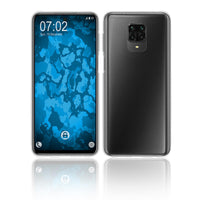 PhoneNatic Case kompatibel mit Xiaomi Mi Note 9 Pro - Crystal Clear Silikon Hülle crystal-case Cover