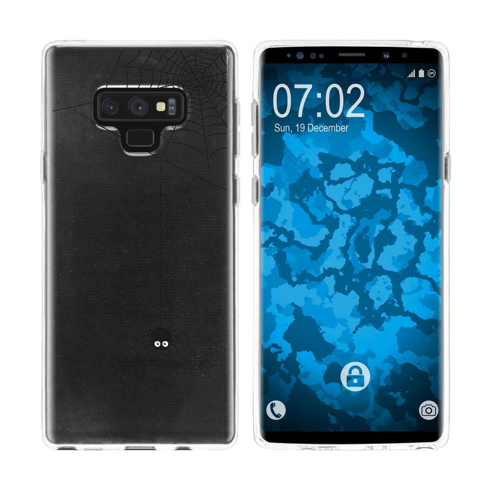 Galaxy Note 9 Silikon-Hülle Herbst Spinne/Spider M3 Case