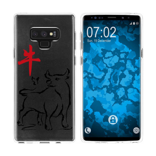 Galaxy Note 9 Silikon-Hülle Tierkreis Chinesisch M2 Case