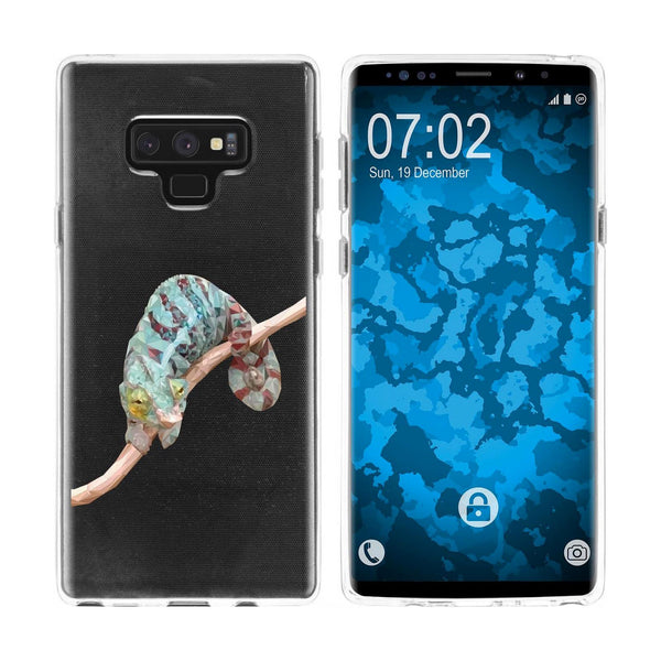 Galaxy Note 9 Silikon-Hülle Vektor Tiere Camelion M7 Case
