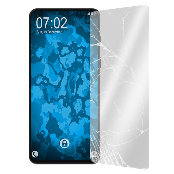 3 x  OnePlus Nord 2 5G Glas-Displayschutzfolie klar