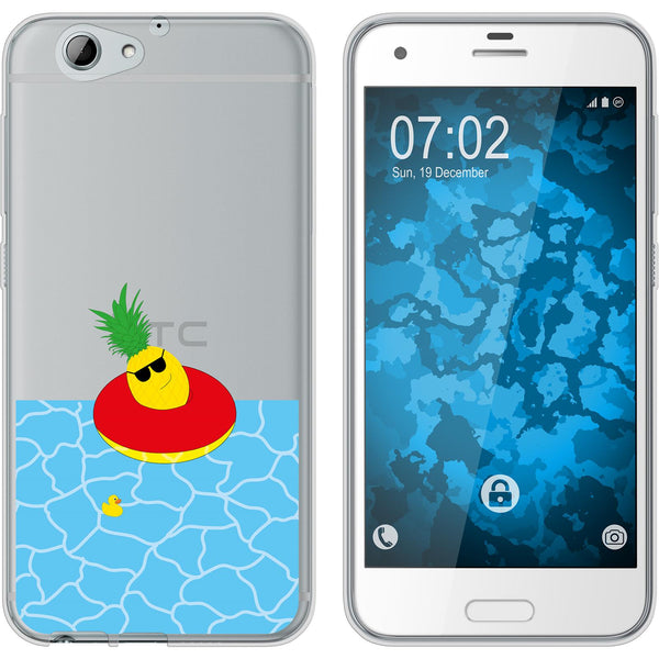 One A9s Silikon-Hülle Sommer Ananas M2 Case