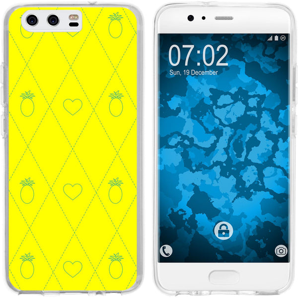 P10 Plus Silikon-Hülle Sommer Ananas M1 Case