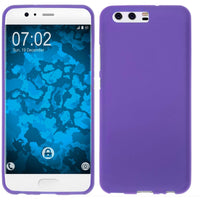 PhoneNatic Case kompatibel mit Huawei P10 Plus - lila Silikon Hülle matt Cover