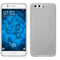 PhoneNatic Case kompatibel mit Huawei P10 Plus - clear Silikon Hülle S-Style Cover