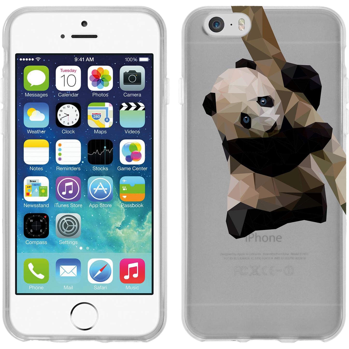 iPhone 6s / 6 Silikon-Hülle Vektor Tiere M4 Case