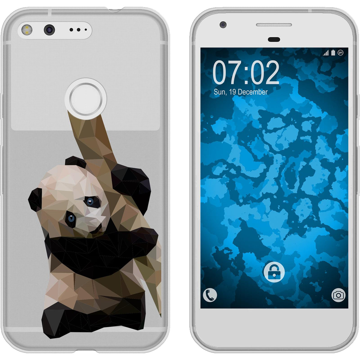 Pixel XL Silikon-Hülle Vektor Tiere M4 Case