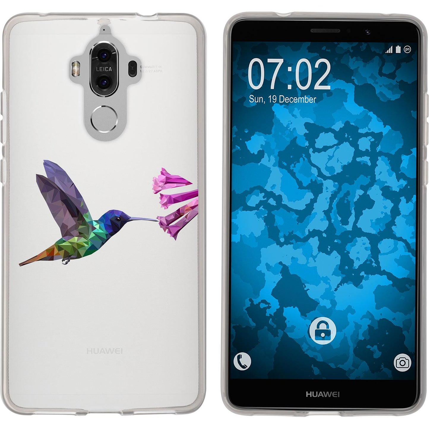Mate 9 Silikon-Hülle Vektor Tiere M3 Case