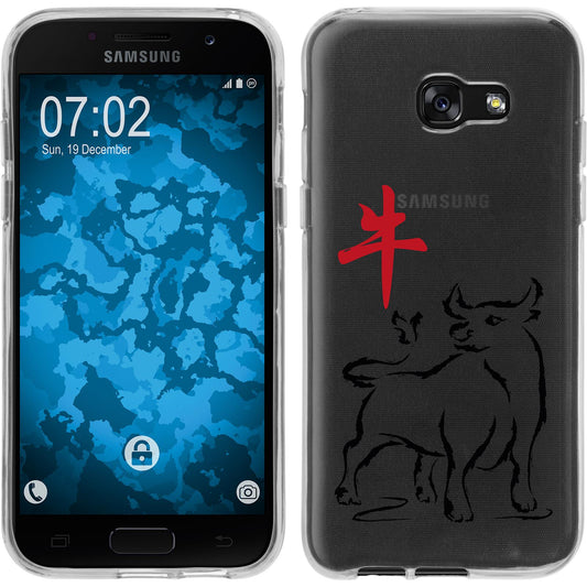 Galaxy A7 (2017) Silikon-Hülle Tierkreis Chinesisch M2 Case
