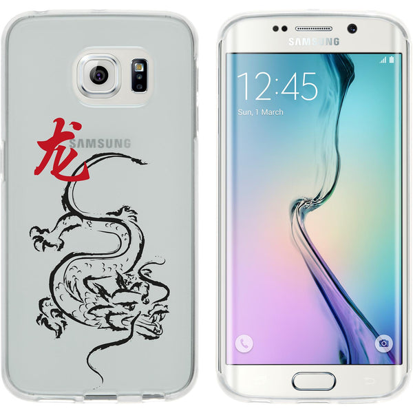 Galaxy S6 Edge Silikon-Hülle Tierkreis Chinesisch M5 Case