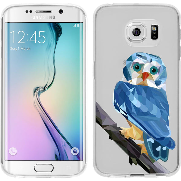 Galaxy S6 Edge Silikon-Hülle Vektor Tiere M1 Case