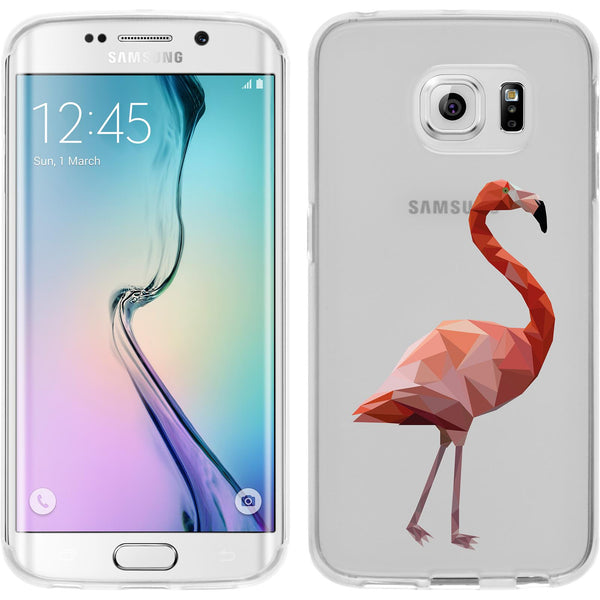 Galaxy S6 Edge Silikon-Hülle Vektor Tiere M2 Case