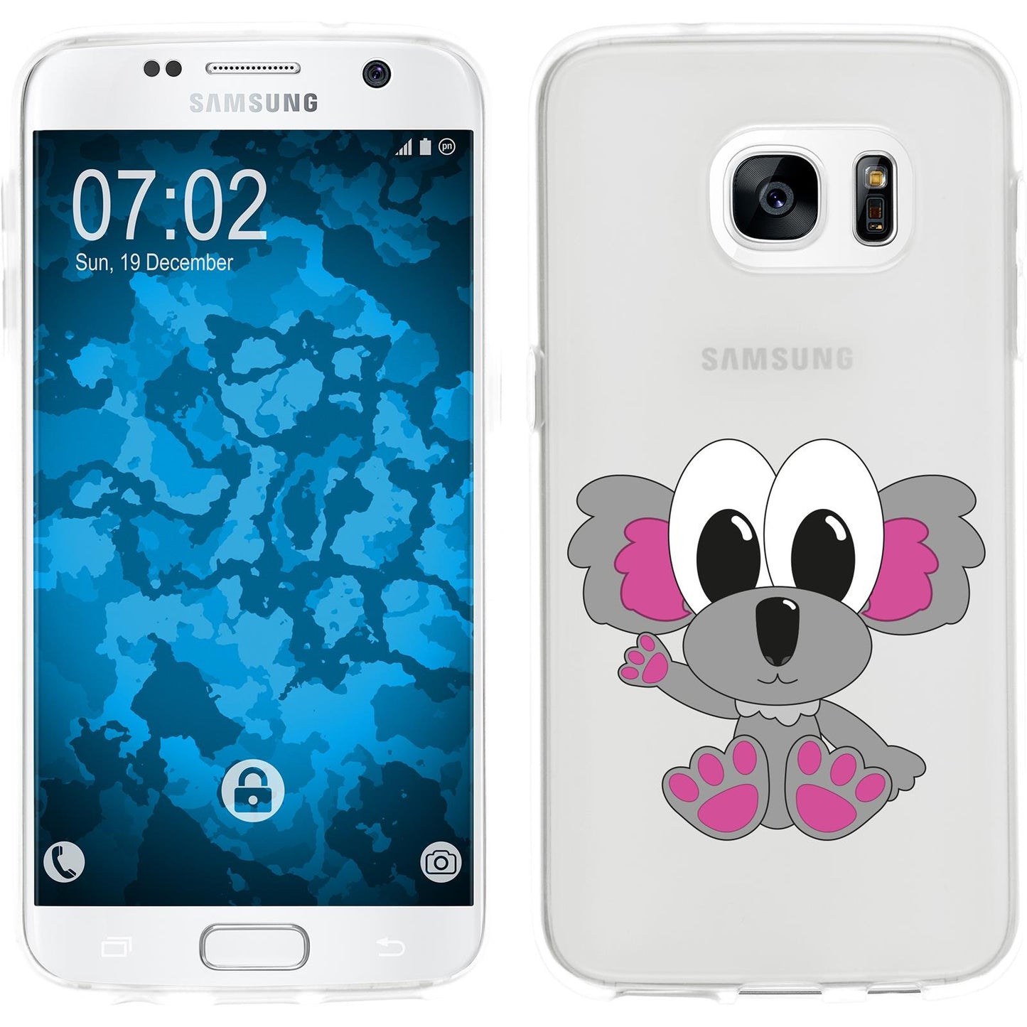 Galaxy S7 Silikon-Hülle Cutiemals M6 Case