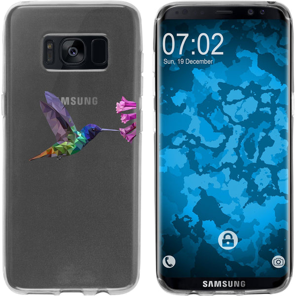 Galaxy S8 Plus Silikon-Hülle Vektor Tiere M3 Case