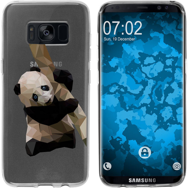 Galaxy S8 Plus Silikon-Hülle Vektor Tiere M4 Case
