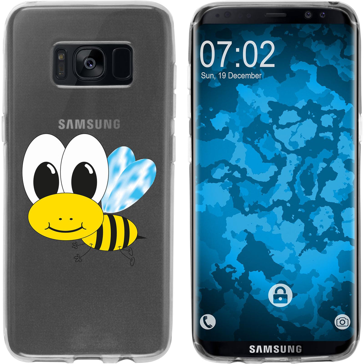 Galaxy S8 Silikon-Hülle Cutiemals M1 Case