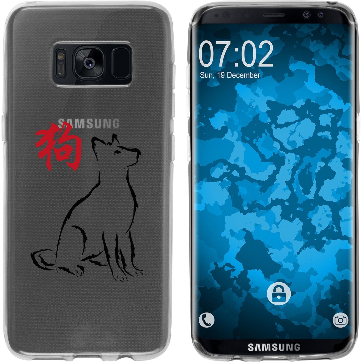 Galaxy S8 Silikon-Hülle Tierkreis Chinesisch M11 Case