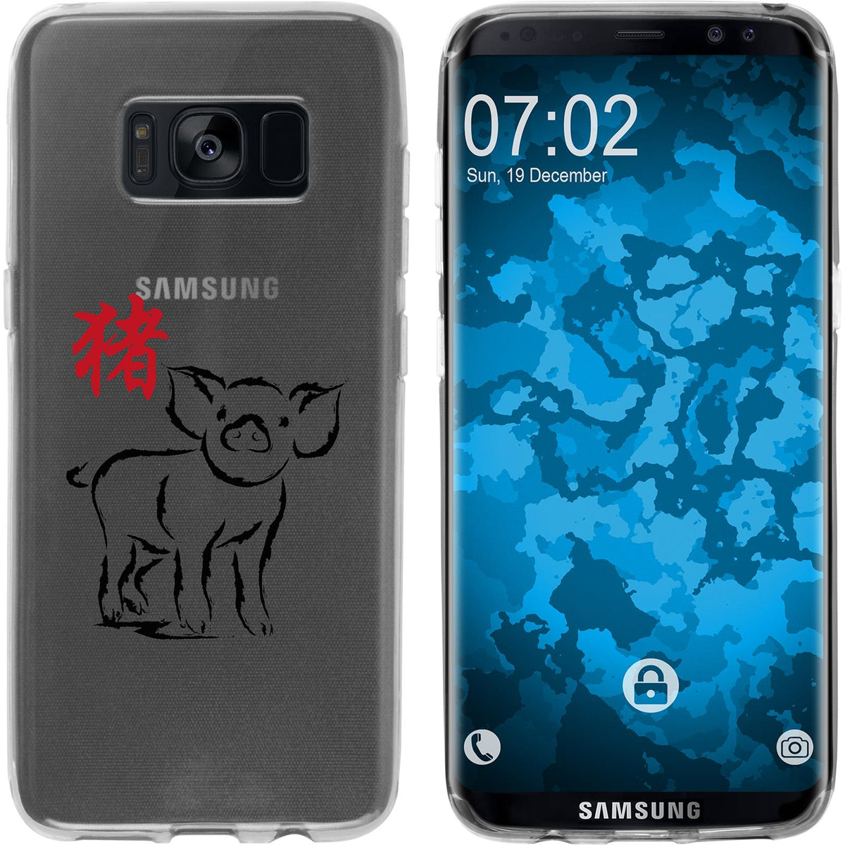 Galaxy S8 Silikon-Hülle Tierkreis Chinesisch M12 Case