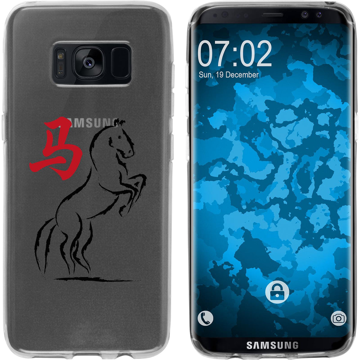 Galaxy S8 Silikon-Hülle Tierkreis Chinesisch M7 Case