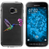 Galaxy Xcover 4 / 4s Silikon-Hülle Vektor Tiere M3 Case