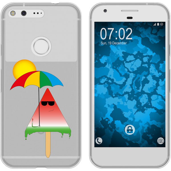 Pixel Silikon-Hülle Sommer Eis M6 Case