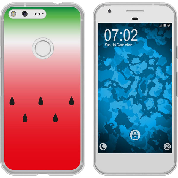 Pixel Silikon-Hülle Sommer Melone M5 Case