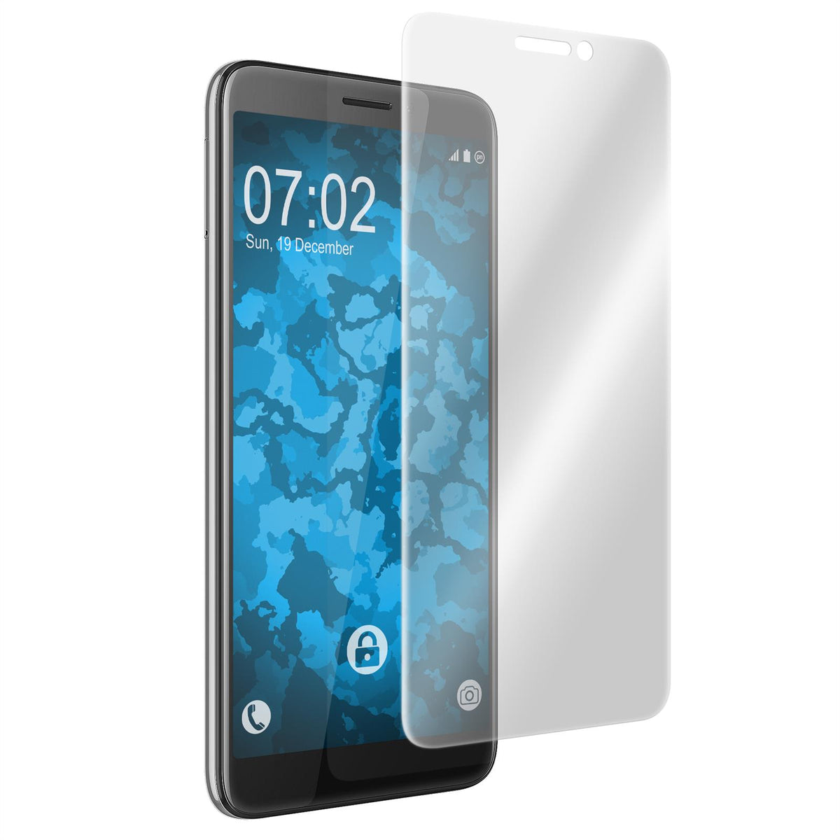 4 x HTC Desire 12 Displayschutzfolie klar Flexible Folien