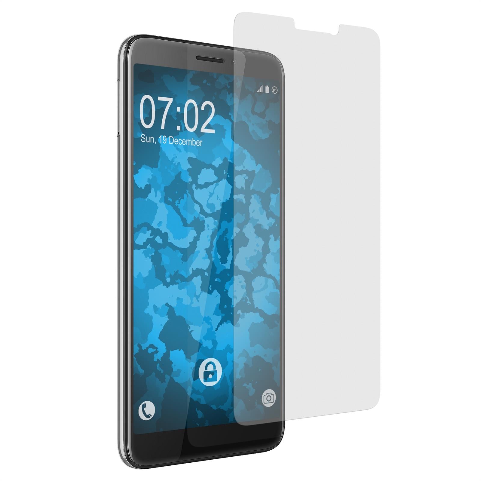 8 x HTC Desire 12 Displayschutzfolie matt