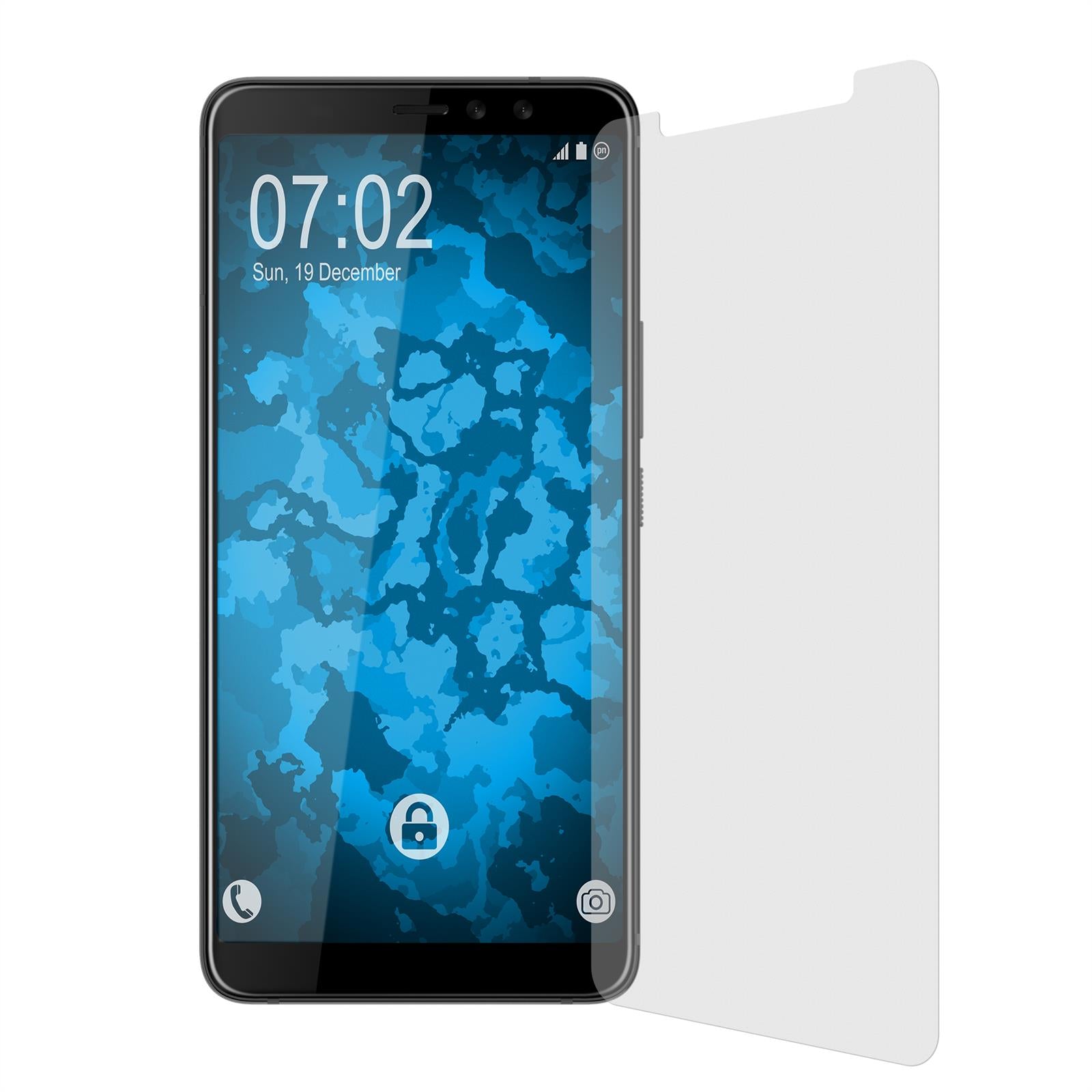 2 x HTC U11 Eyes Displayschutzfolie matt