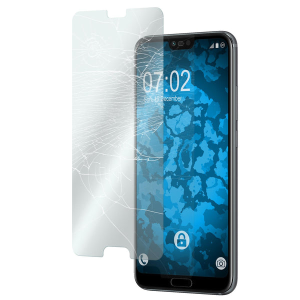 3 x Huawei Honor 10 Glas-Displayschutzfolie klar