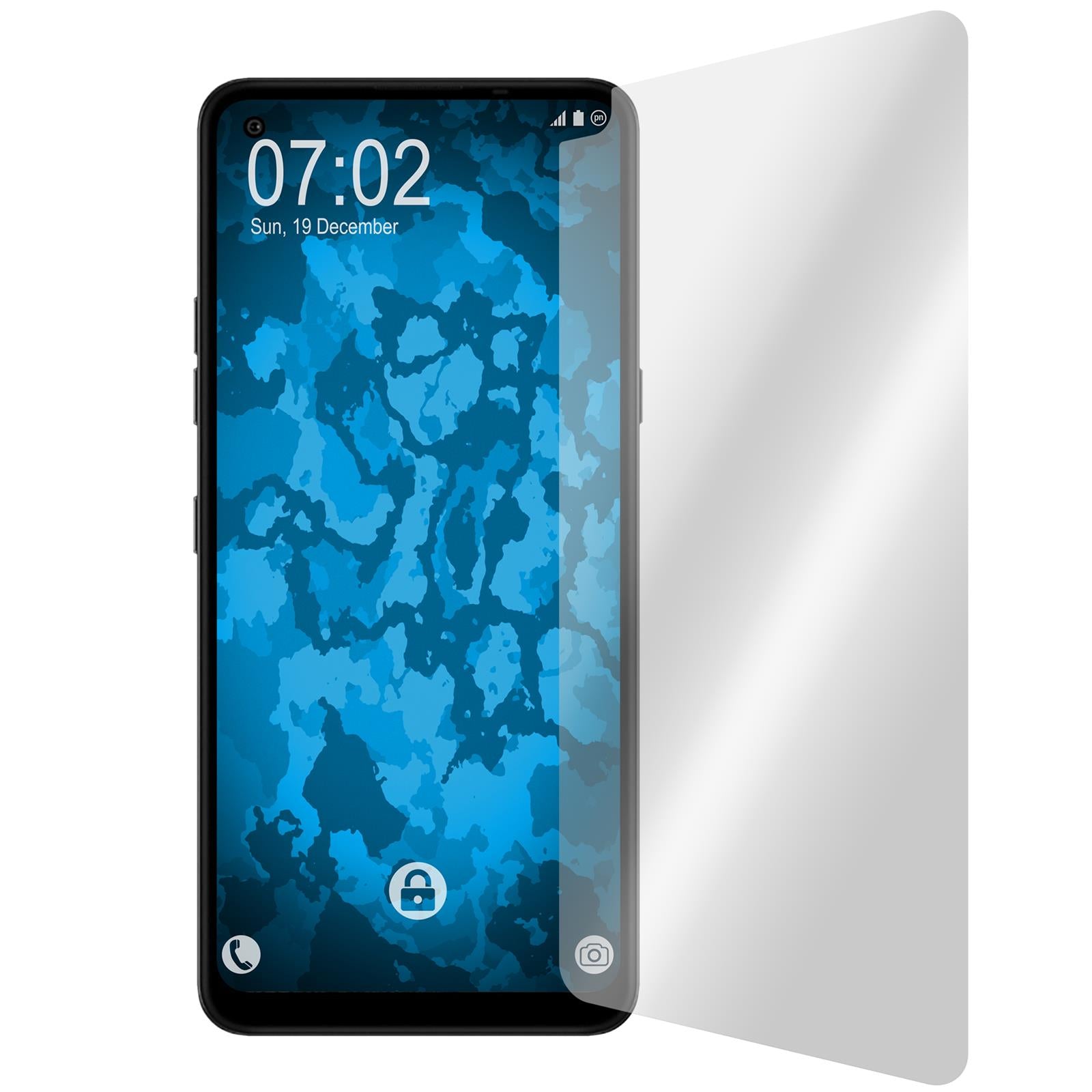 6 x LG K61 Displayschutzfolie klar