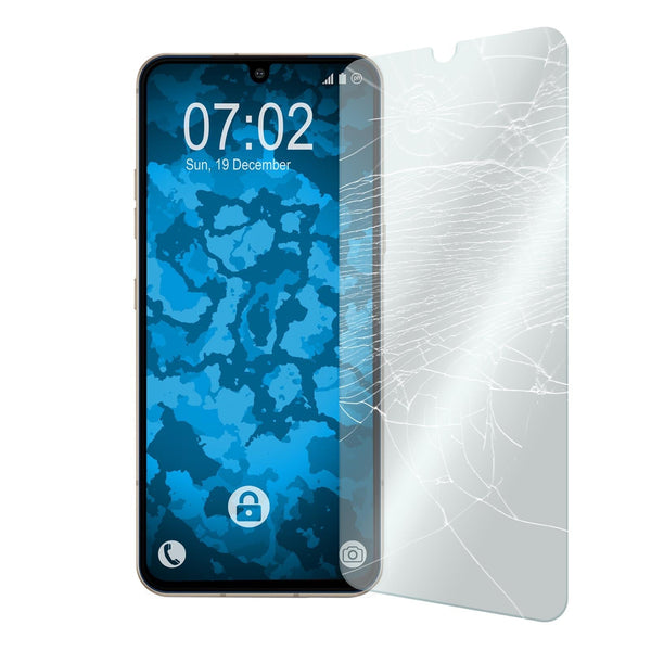 1 x LG V60 ThinQ Glas-Displayschutzfolie klar