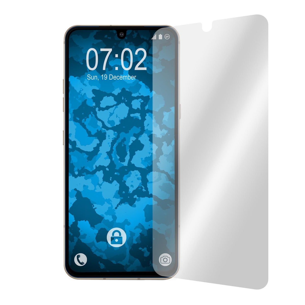 4 x LG V60 ThinQ Displayschutzfolie klar