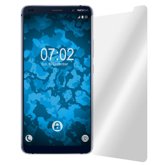 6 x  Nokia 9 PureView Displayschutzfolie klar