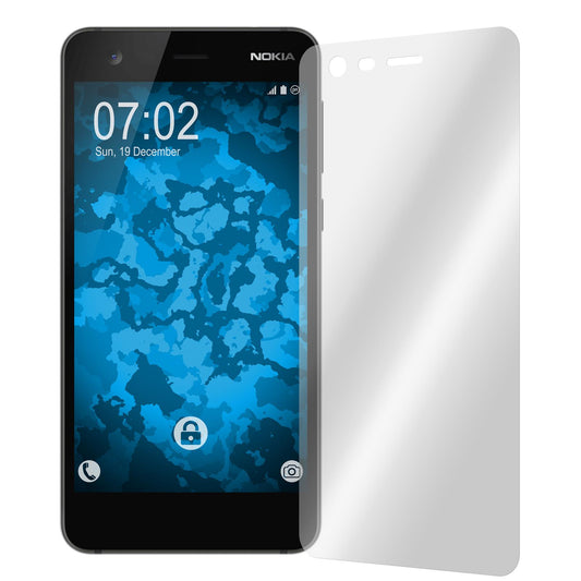 6 x  Nokia 2 Displayschutzfolie klar