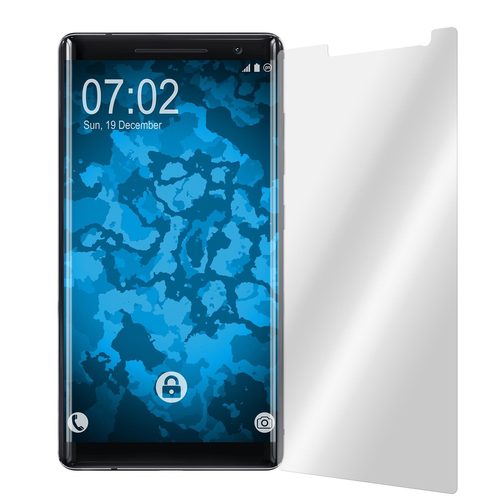 2 x  Nokia 8 Sirocco Displayschutzfolie klar