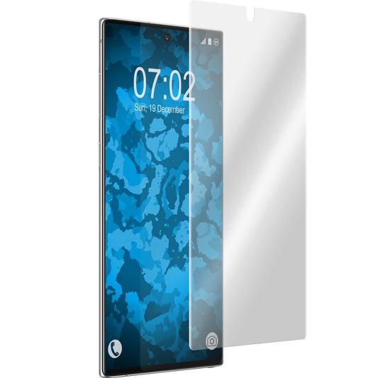 4 x Samsung Galaxy Note 10+ Displayschutzfolie klar Flexible