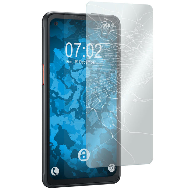 1 x Samsung Galaxy Xcover Pro Glas-Displayschutzfolie klar